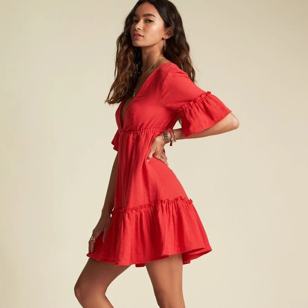 🔥🔥BILLABONG - SINCERELY JULES LOVERS WISH DRESS🔥🔥 - Picture 3 of 10